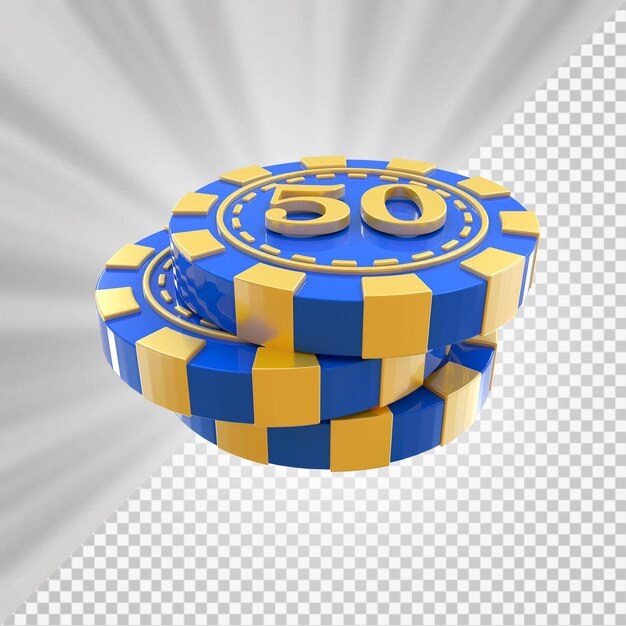 Fichas de poker Casino 3D