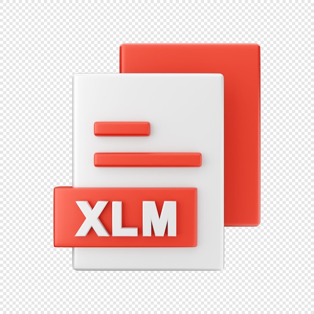 Fichier De Document 3d Xlm