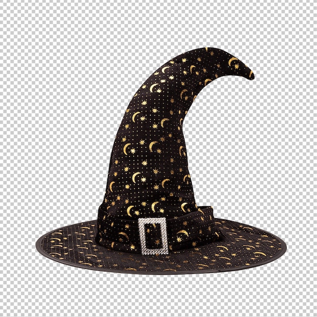 Fichier Psd de découpe de chapeau de sorcières