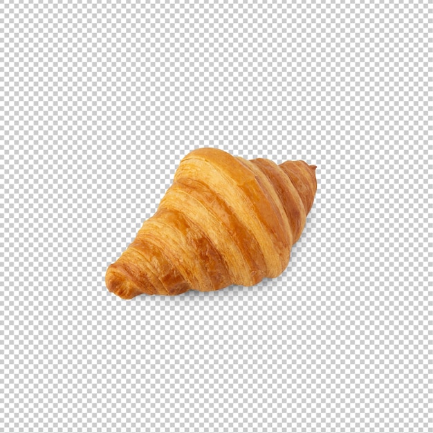 Fichier Psd de découpe de croissant