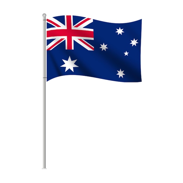 PSD fichier psd du pays du drapeau de l'australie