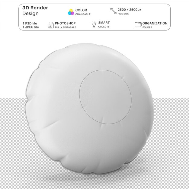 PSD fichier psd de modélisation 3d des airbags