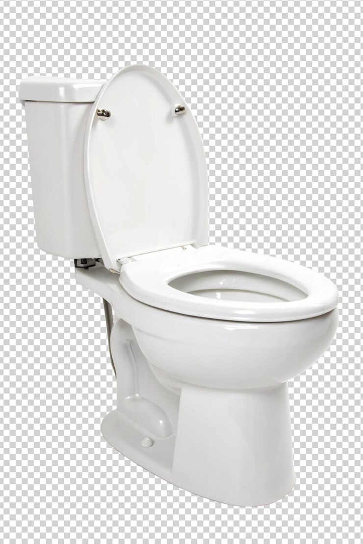 fichier source PSD de toilette format PNG HD gros plan de grande taille coupe libre matériel de conception modifiable