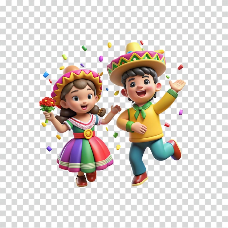 PSD fiesta diversão celebrar a cultura com crianças alegres