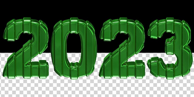 PSD figur tahun baru 2023