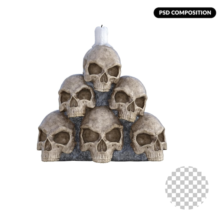 PSD figura di halloween