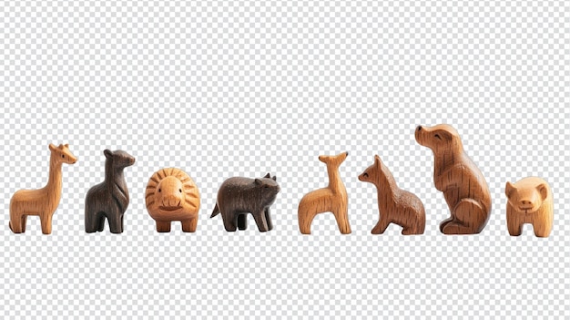 Figuras de animales talladas a mano de diseño intrincado para decoración del hogar y regalos únicos