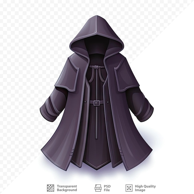 PSD une figure de chevalier en cape.