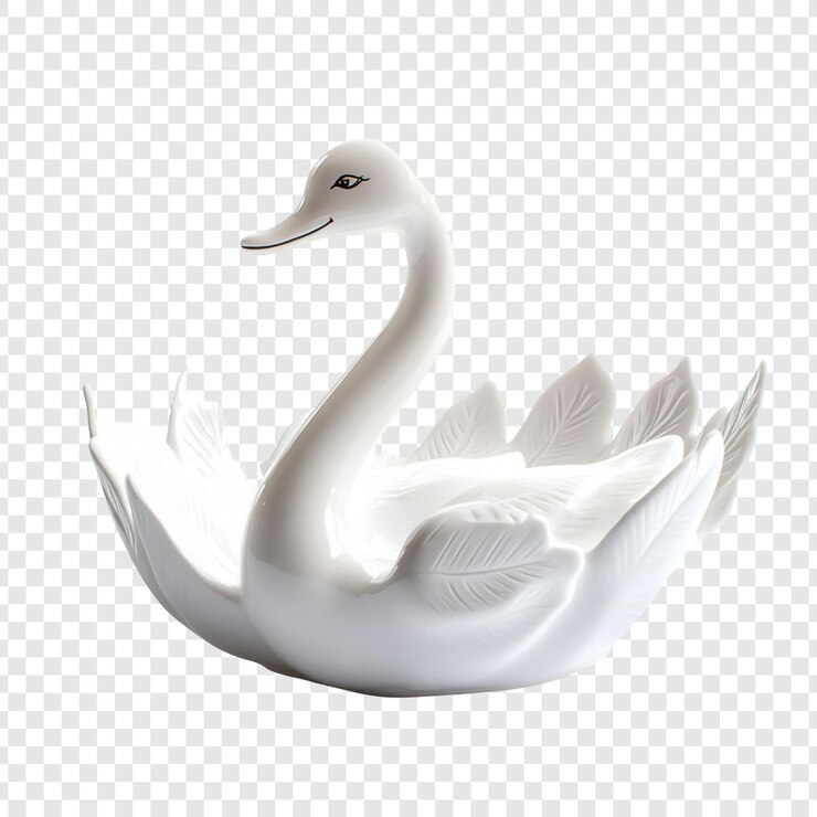 PSD figurina del cigno bianco