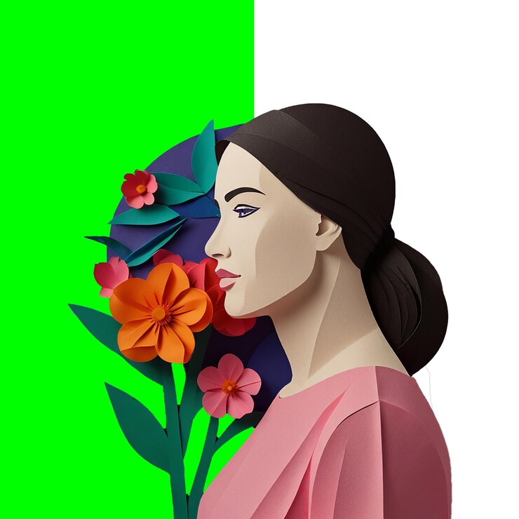 PSD file png per la giornata della donna