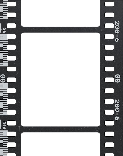 film negativo cornice nera retro vintage sovrapposizione