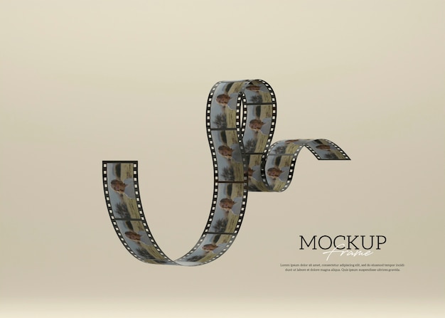 Filmmodelldesign für Retro-Kamera