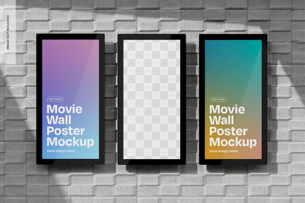 Filmposter-Mockup
