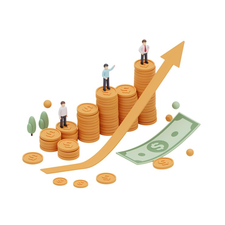 Finanzielles Wachstum und Erfolg