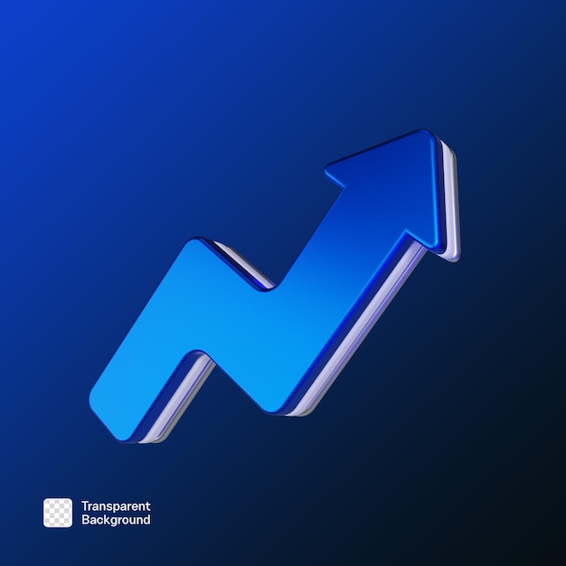 Fintaly 3D Finanzas Iconas de la plantilla PNG