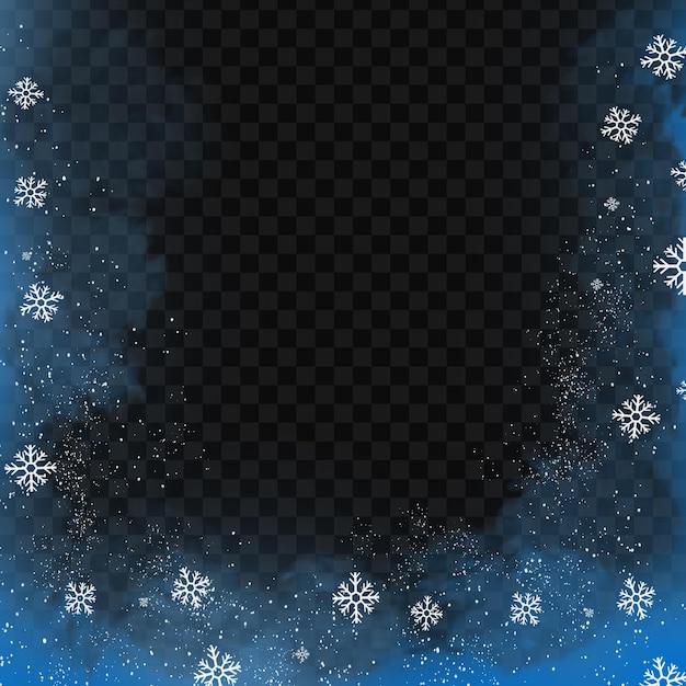 fiocchi di neve che cadono