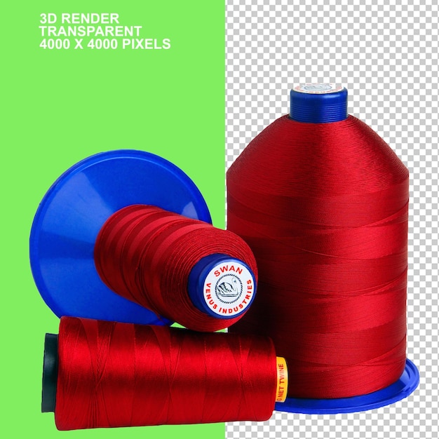 Fiocco da cucito rosso Fiocco con ago Fiocco di materia da cucire