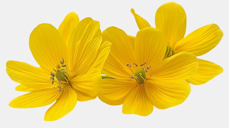 Fiore isolato su sfondo bianco