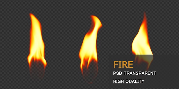 Fire candle texutre PNG design premium psd