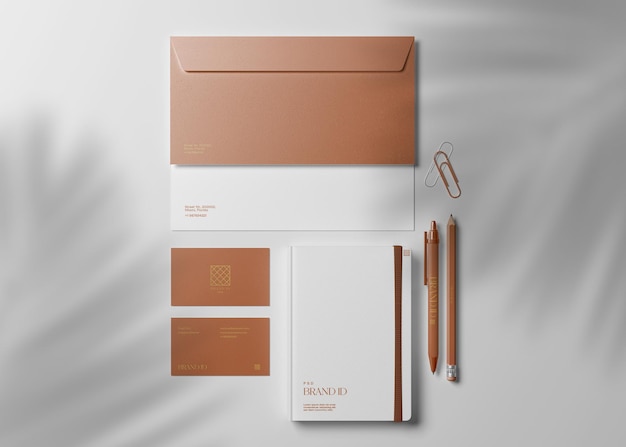 PSD firmenbriefpapier mockup