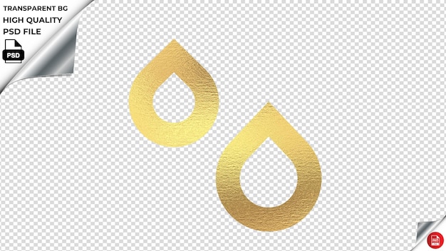 PSD firrcoins textura de ouro ícone vector psd transparente