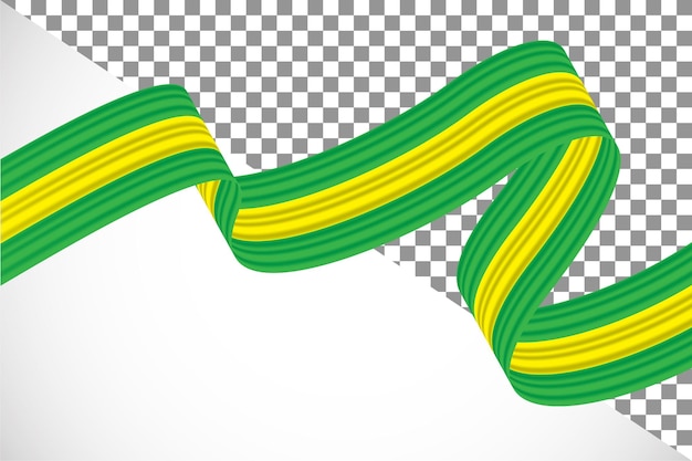 Fita 3d da bandeira do brasil-16