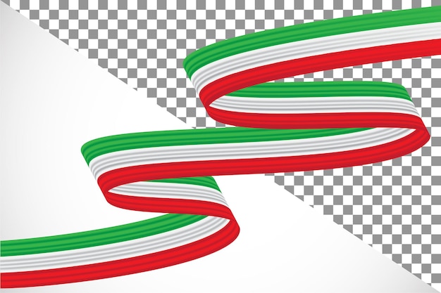 PSD fita 3d da bandeira do irã20