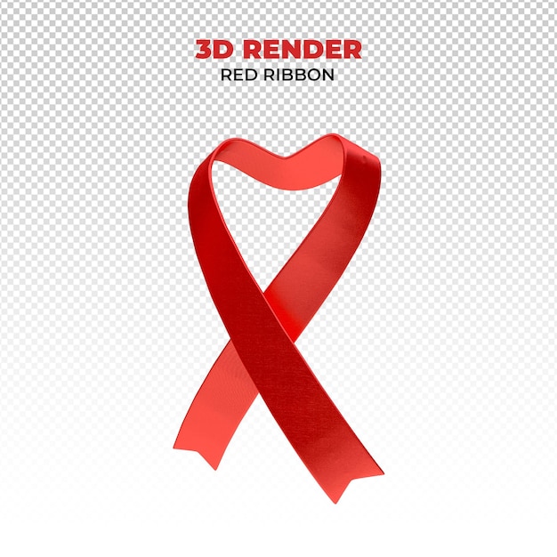 PSD fita 3d realista de dezembro vermelho psd