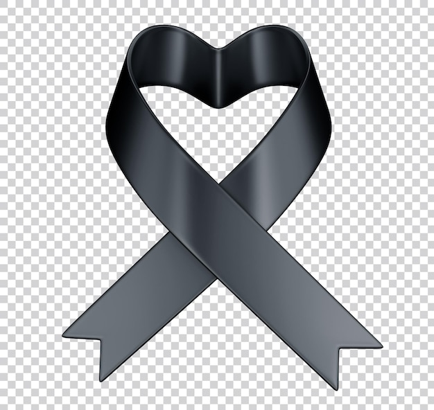 Fita simbólica preta Luto e memória de eventos no Virgin Polytechnic Institute Melanoma