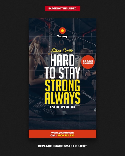 Fitness amp Yoga Banners Historias