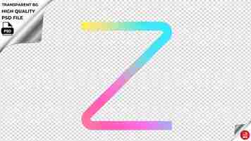 PSD fizz icono vectorial arco iris de colores psd transparente