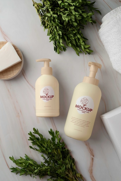 Flacone spray cosmetico mock-up