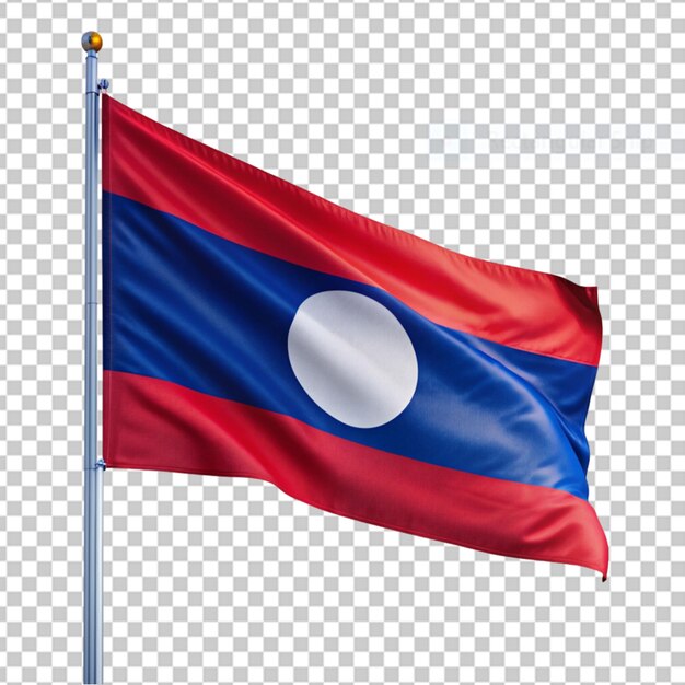 PSD flagge von laos png