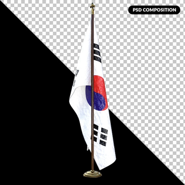 Flagge von südkorea