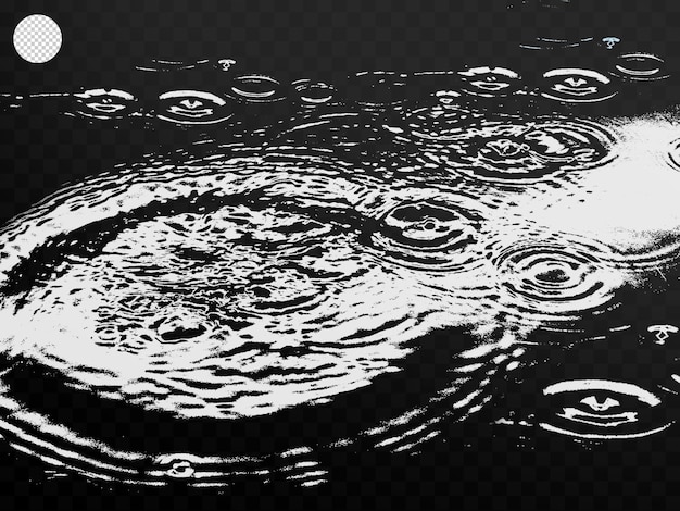 Flaque de pluie