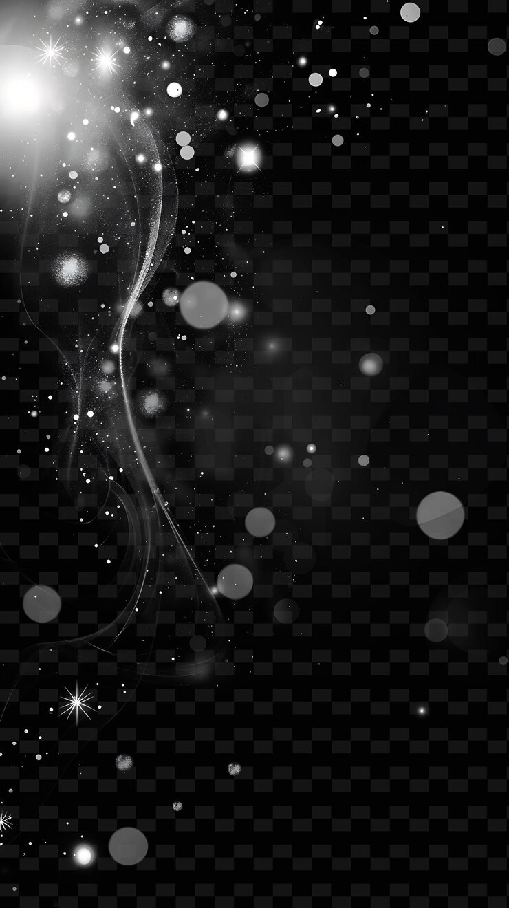 PSD flares di luce lampeggiante png con flares lampeggianti e strisce di luce neon radiante uniche in bianco e nero