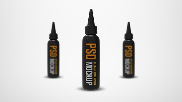 Flasche mit Ausgussmodell 3D-Rendering-Design