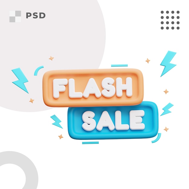 PSD flash-sale-zeit