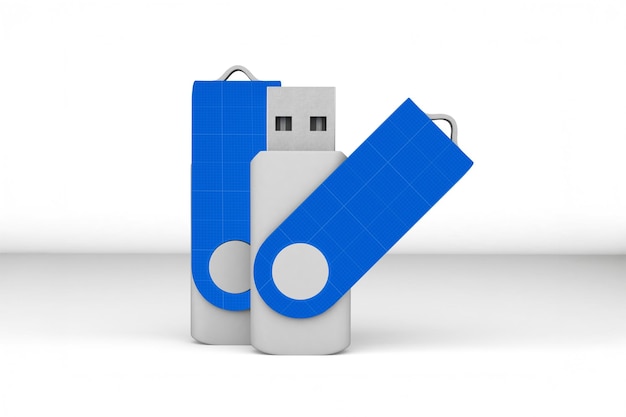 Flash-Speicher-Mockup