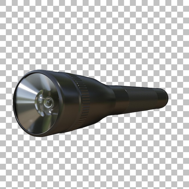 flashlight 3d model