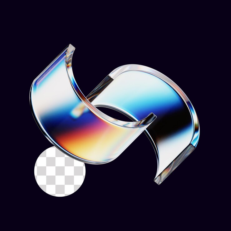 Flat Bending Surface Dispersion Glass Element
