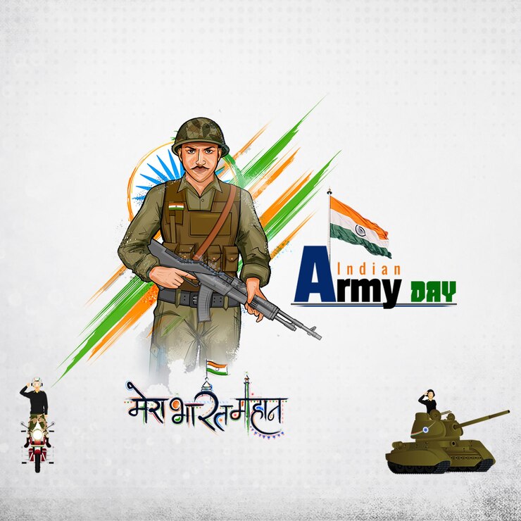 PSD flat kargil vijay diwas día del ejército indio 5 de enero