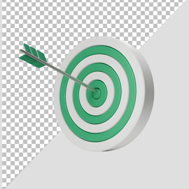 una flecha verde que apunta a la derecha de una fleca verde