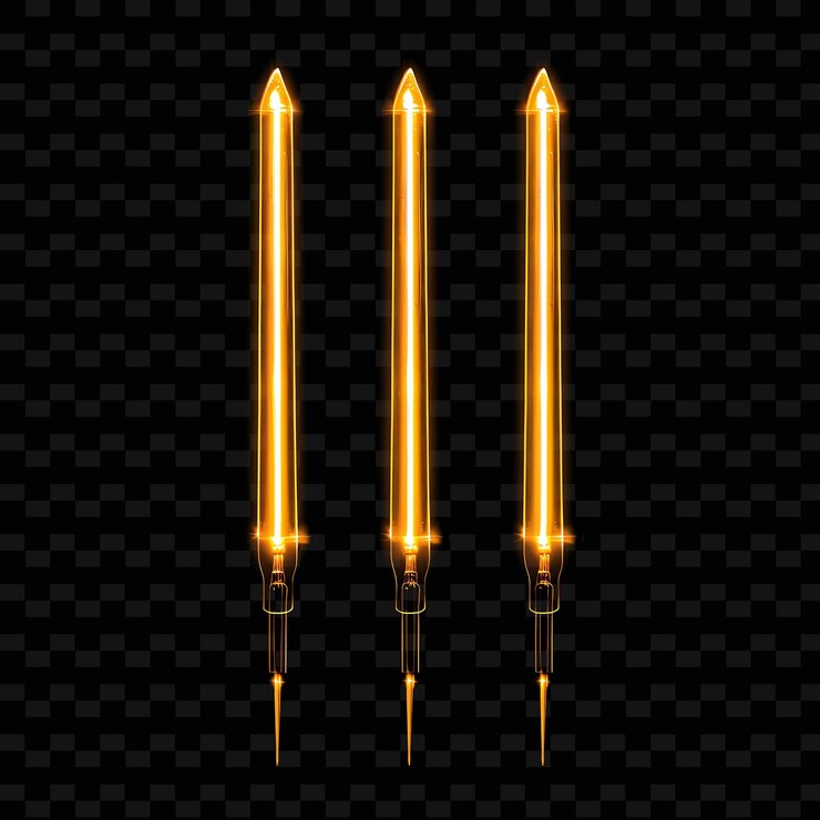 PSD flechas sobre un fondo negro