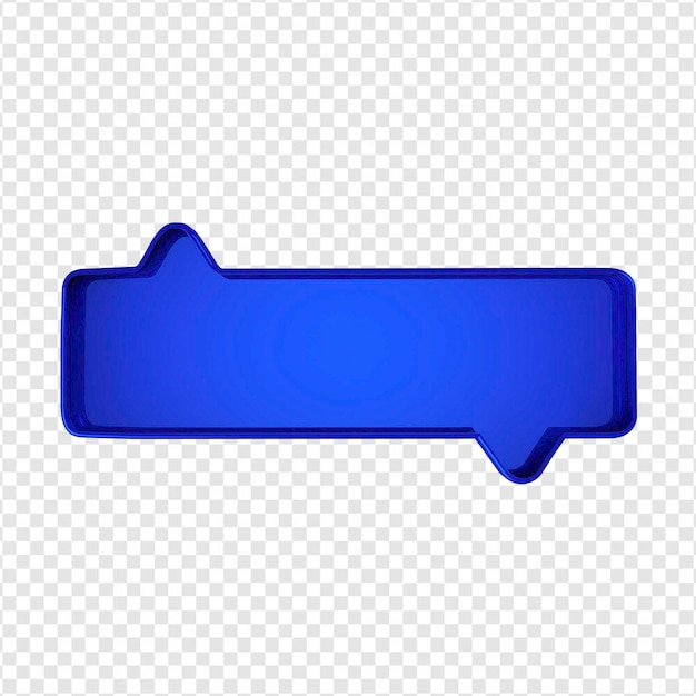 FLÈCHE BLEUE AVEC VOTRE TEXTE