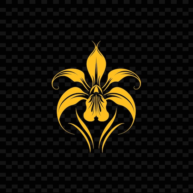 fleur d'or sur un fond noir téléchargement gratuit