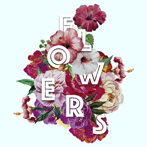 Fleurs florales