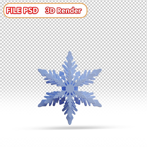 PSD flocon de neige