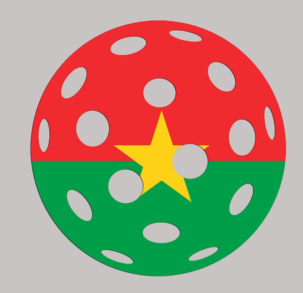 PSD floorball burkina faso mockup