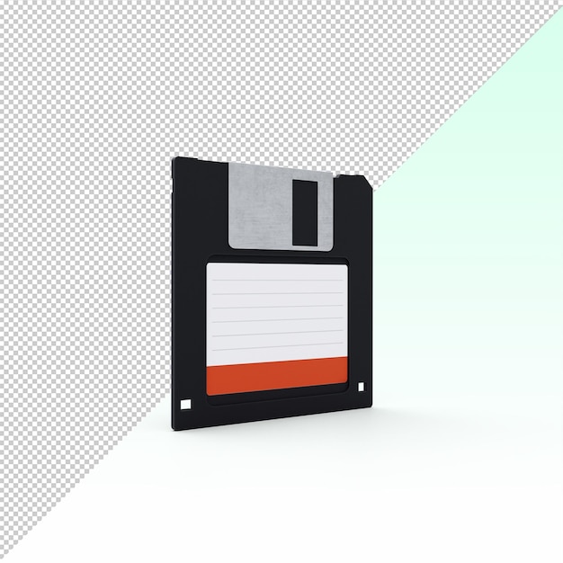 Floppy disk isolato